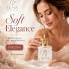 Aena Soft Elegance perfume by Scent Luxe - elegant floral fragrance in ribbed bottle with golden crown cap