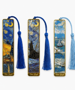 Van Gogh Metal Bookmark – Blue Edition