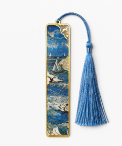 Alternative view of Van Gogh Metal Bookmark – Blue Edition